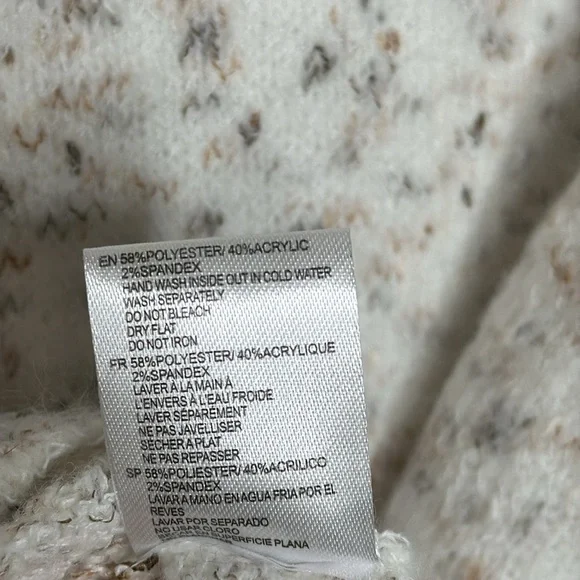 T3 RD Style Women’s Knit Vest Cream Tan Brown Size XL New with tags Stitchfix - Picture 8 of 9